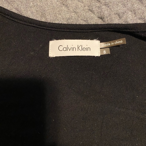 Calvin Klein Black Sequin Sleeveless Cocktail Dress - Picture 4 of 4